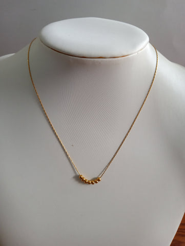 14" Assorted Gold Necklaces Alisha Groo