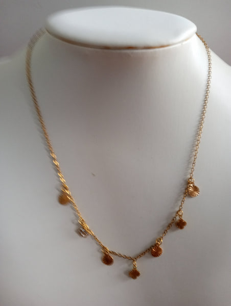 14" Assorted Gold Necklaces Alisha Groo