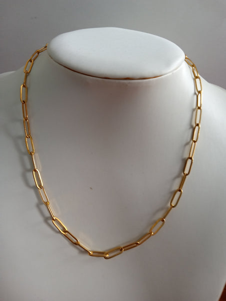 16" gold necklaces Alisha Groo
