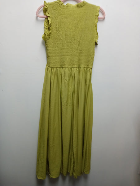 Blue Pepper Sweetheart Kiwi maxi dress Landon Ramsey-Maria Briones