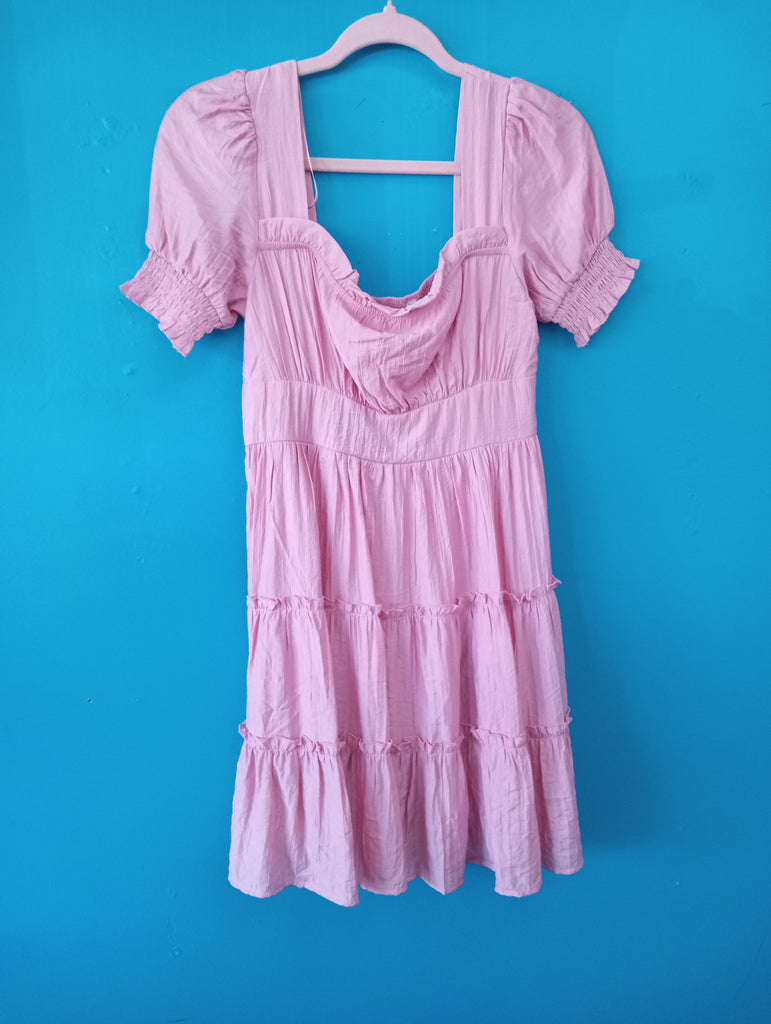 Mine Pink Mini dress Landon Ramsey-Maria Briones