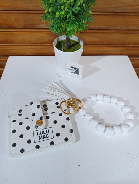 LuLu Mac beaded Wristlets w/wallet Amanda Queen