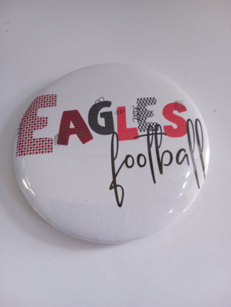 3"Mascot Buttons OhhMy! Gifts and Things, LLC