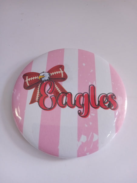 3"Mascot Buttons OhhMy! Gifts and Things, LLC