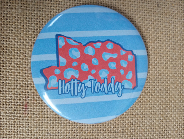 3" Mascot Spirit Buttons | Team Pride Pins & Game Day Accessories Amanda Queen