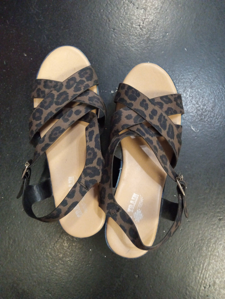 crazy train leopard slip on denim shoes OhhMy! Gifts and Things, LLC