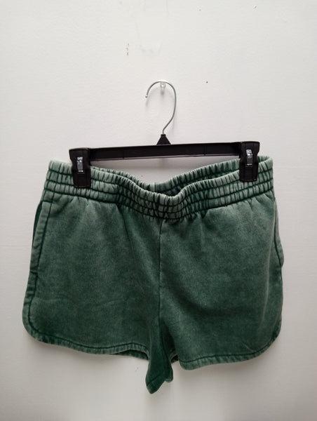 Zenana Oversized Acid Wash Shorts Amanda Queen