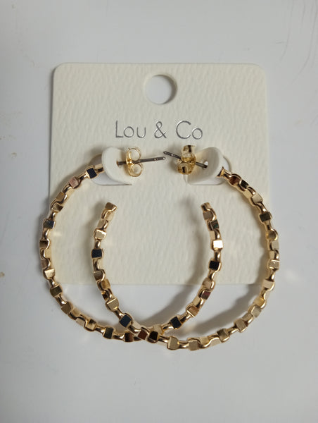 LOU & CO large Hoops OhhMy! Gifts and Things, LLC
