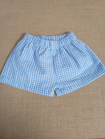 Checkered Shorts Sew Sisterly