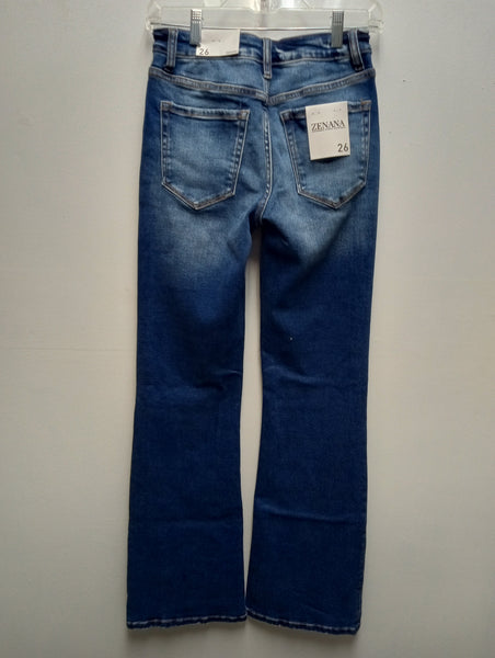 Zenana Dark Denim Blue Jeans – Flattering Everyday Fit OhhMy! Gifts and Things, LLC