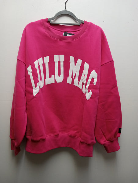 LULU MAC Sweatshirt | Boutique Women's Cozy Pullover Sweater Amanda Queen