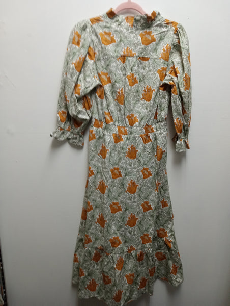 Umgee Midi Fall Dress Landon Ramsey-Maria Briones