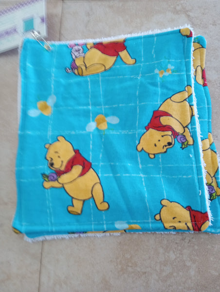 7"x7" Handmade Baby Wash Cloths Jody Martin