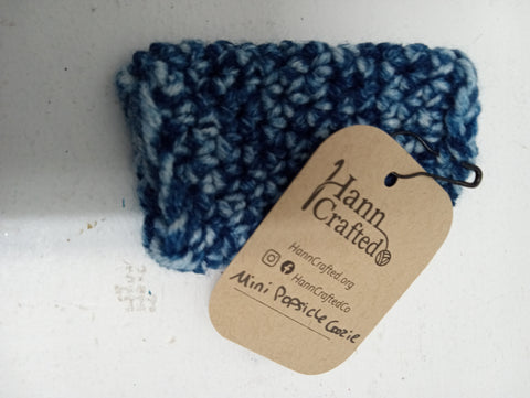 3" crochet popsicle coaster OhhMy! Gifts and Things, LLC