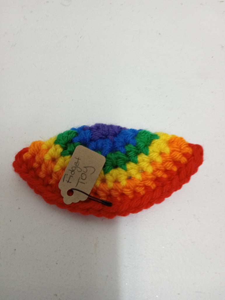 3 1/2" Rainbow Fidget toy