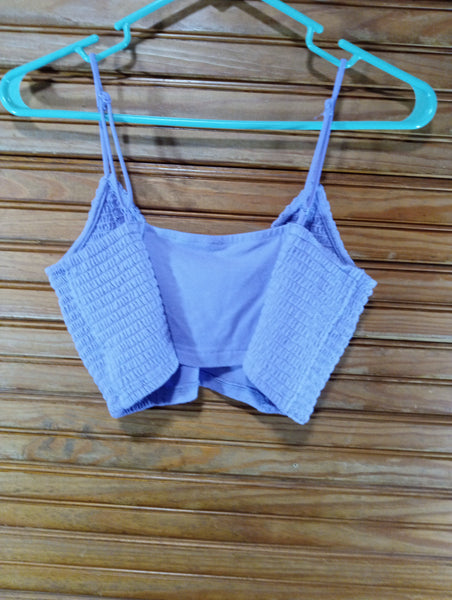 Zenana Purple Med/Large stretch sport bra Debra Hodge