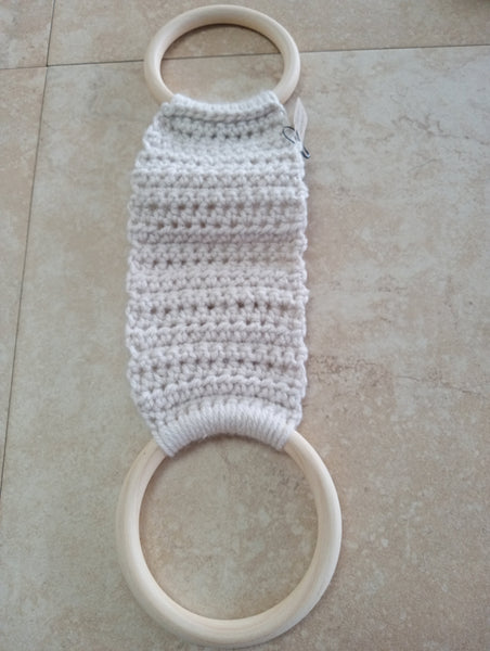 Handmade Medium crochet Towel Hanger Hannah Bodker