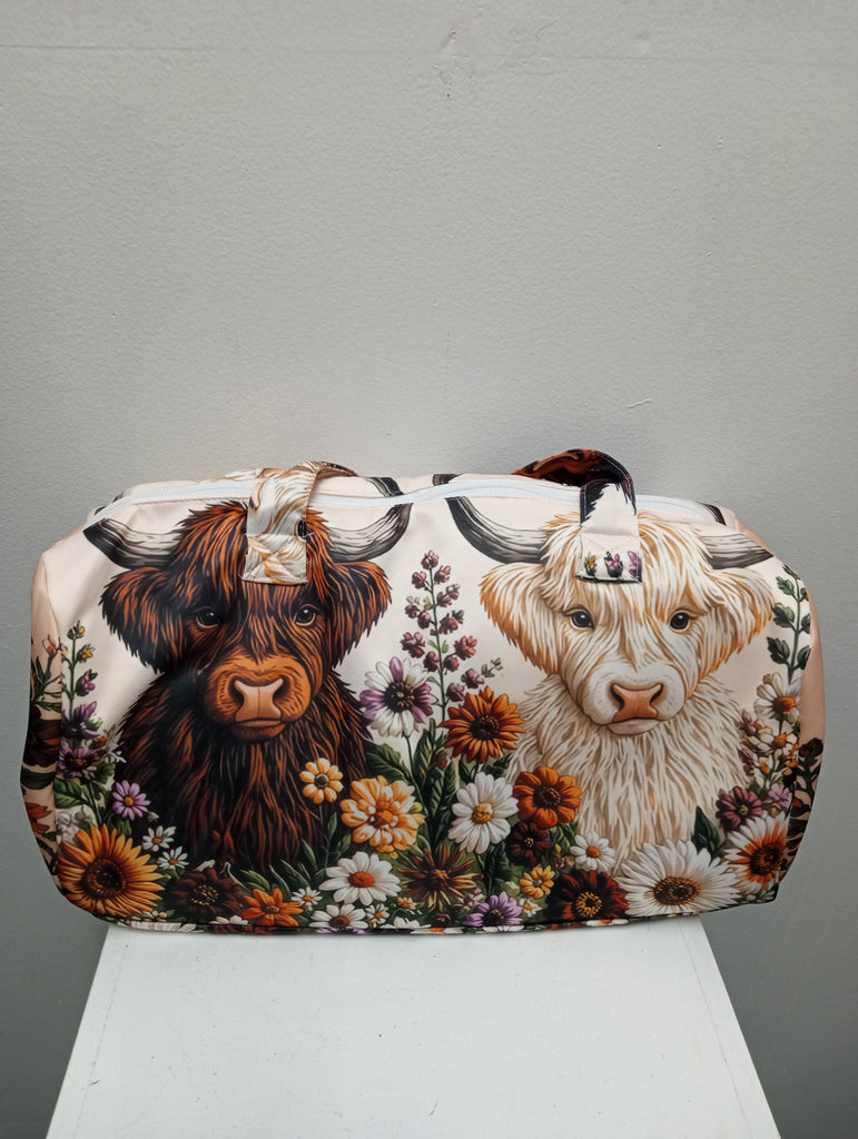 15x9 Multicolor Tote Bag | Fun Prints – Cow, Faith, Poodle & Music OhhMy! Gifts and Things, LLC