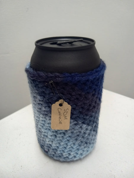 Hand crafted crochet can coozie Hannah Bodker