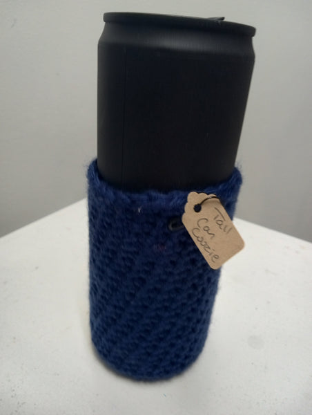 Hand crafted crochet can coozie Hannah Bodker