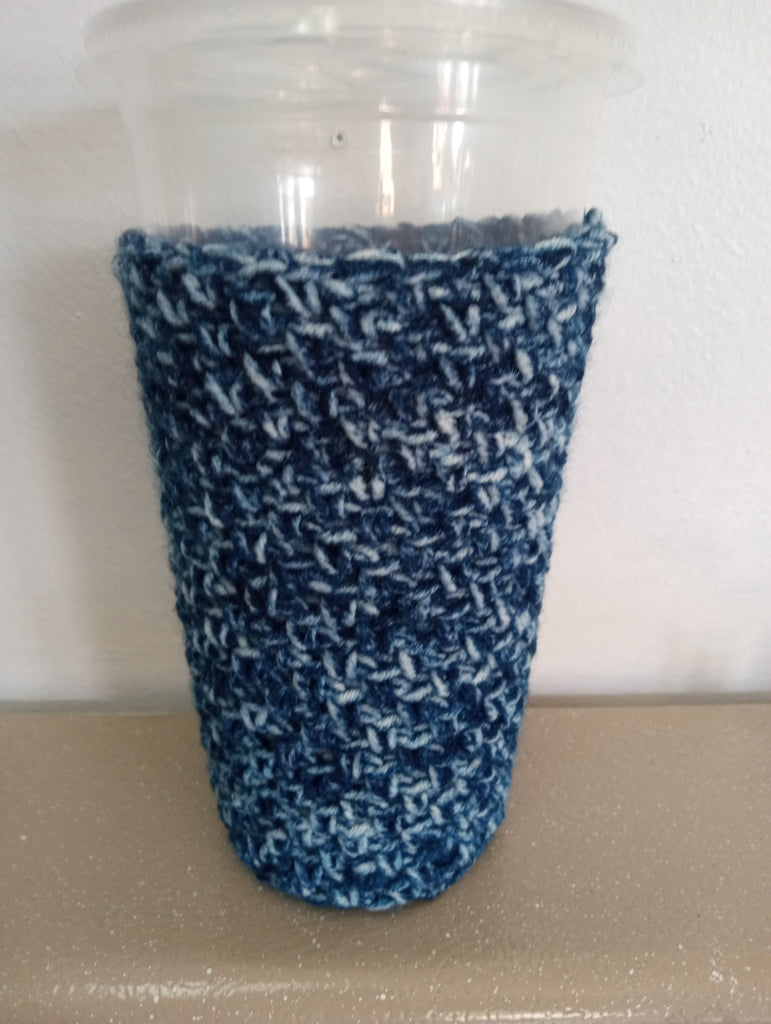 Hand crafted crochet Large Iced tea coozie Hannah Bodker
