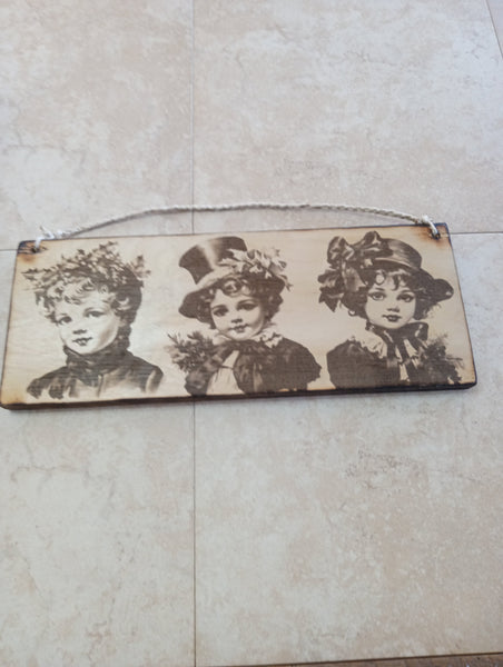 6"X15" Merry Christmas lasered wood art Rick Dantzler