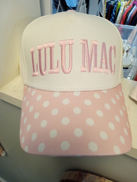 LuLu Mac sport caps Amanda Queen
