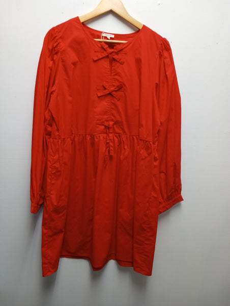JODIFL Red Dress w/3 bows in front OhhMy! Gifts and Things, LLC