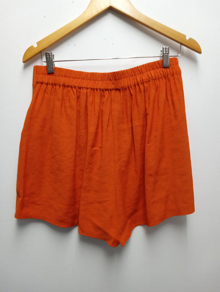 Naked Zebra Orange shorts w/buttons on front OhhMy! Gifts and Things, LLC