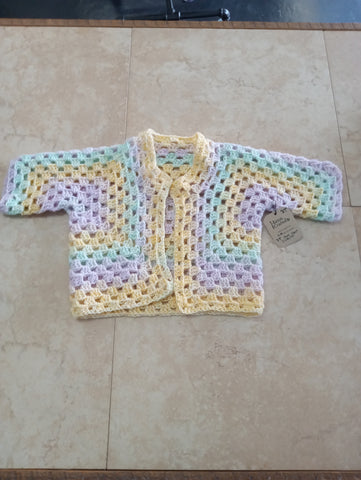 3T Hand crafted Crochet sweater Hannah Bodker
