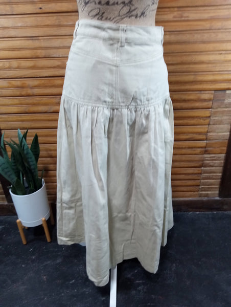 Mustard Seed Beige Maxi Skirt OhhMy! Gifts and Things, LLC