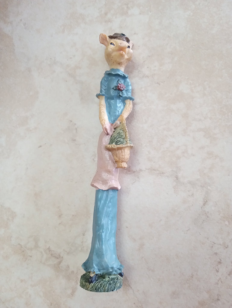 7-Inch Vintage Art Mark Skinny Pig Farmer 2-Piece Set