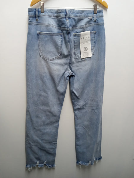 Risen Plus Size Blue Jeans | 1X-2X, 3 Washes