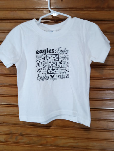 Kids Red Eagle T-Shirt-Port & Company | Toddler Tee 2T 3T-Youth sizes