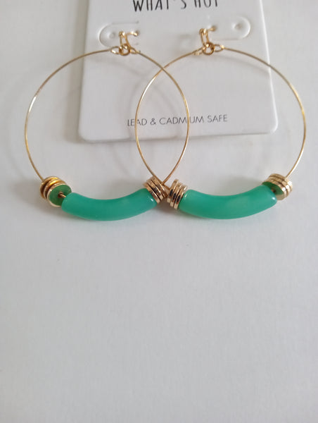 Assorted Teal Earrings