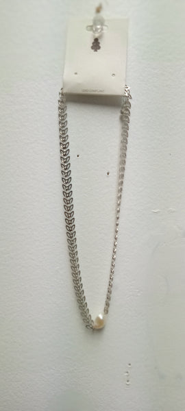 Assorted Silver Necklaces