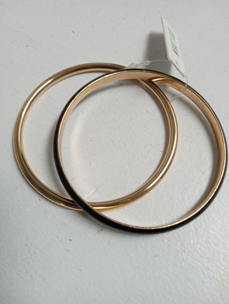 2 strand Black/Gold Bracelet