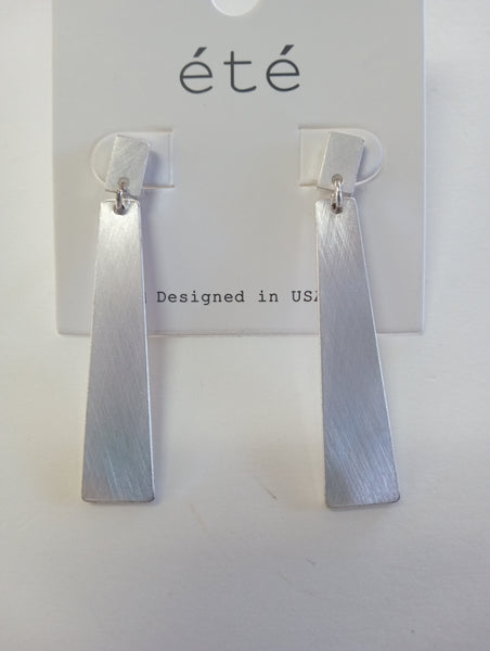 Silver Dangle Earrings | Teardrop, Hoop & Tiered Styles, 10 Designs