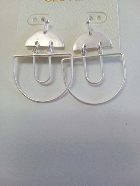 Silver Dangle Earrings | Teardrop, Hoop & Tiered Styles, 10 Designs