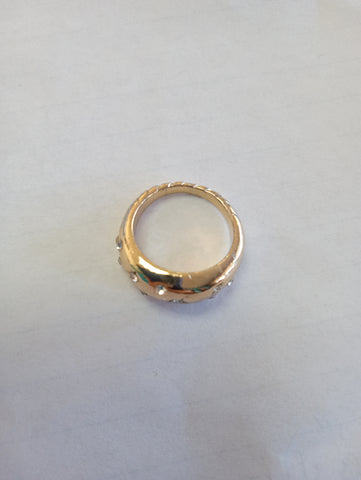 Gold Rings | Faux Pearl & Rhinestone Styles in Multiple Sizes