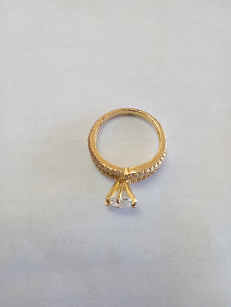 Gold Rings | Faux Pearl & Rhinestone Styles in Multiple Sizes