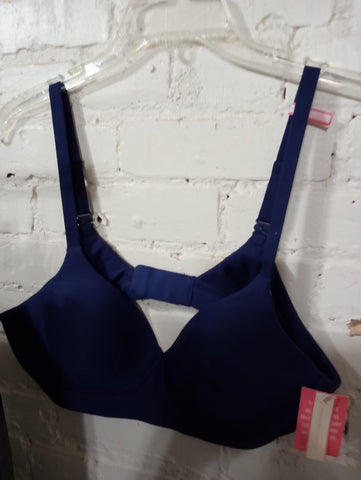 Uncommon Sense Wireless Bra-36B-Blue