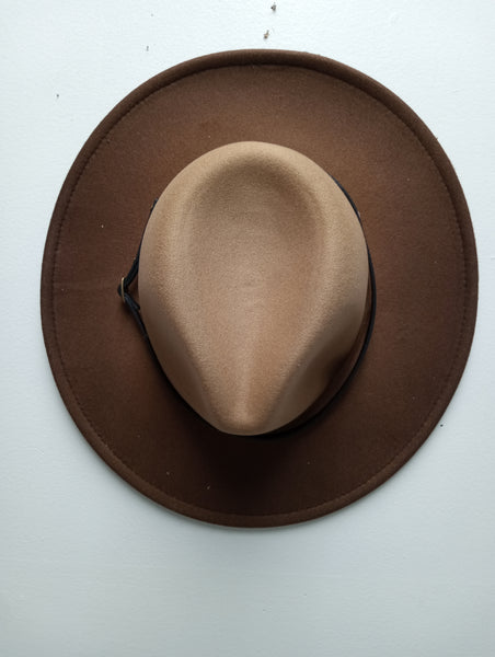 Fedora Gradient Hat w/belt