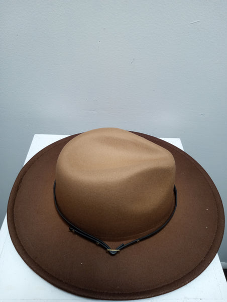Fedora Gradient Hat w/belt