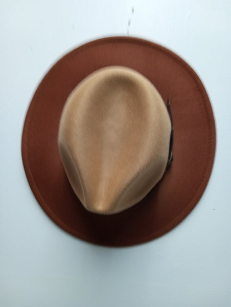 Fedora Gradient Hat w/belt