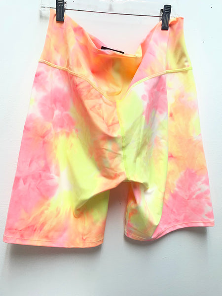 Zenana Pink/Orange/Yellow Tye Dye Work Out Attire Shirley Ollison