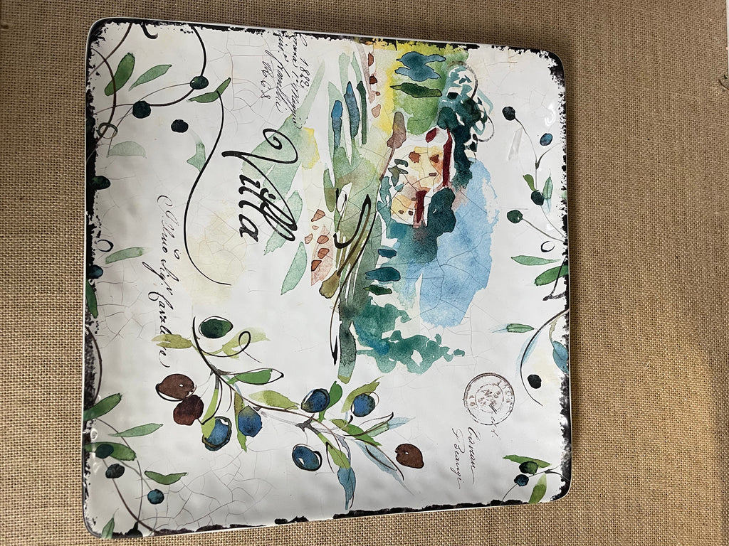 Certified International Villa Platter 12.5" | Serving Dish OhhMy! Gifts and Things, LLC