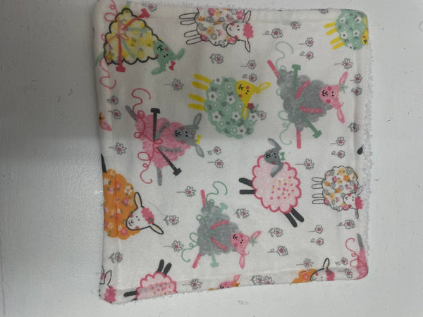 7"x7" Handmade Baby Wash Cloths Jody Martin