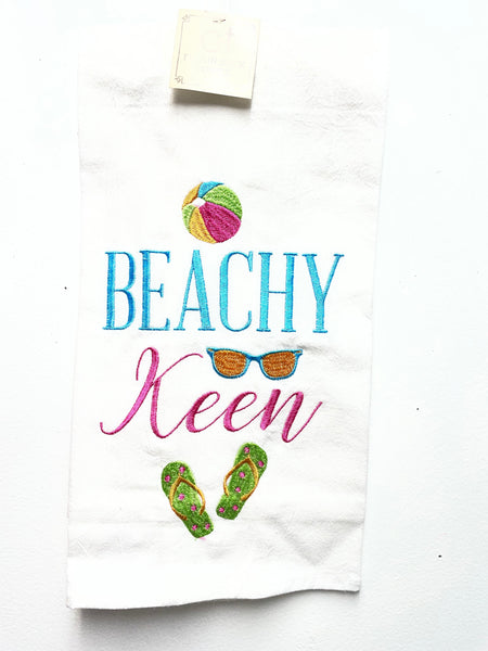 C & F Flour Sack Summer Themed towels Amanda Queen