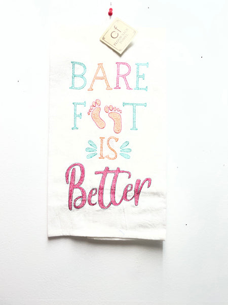 C & F Flour Sack Summer Themed towels Amanda Queen